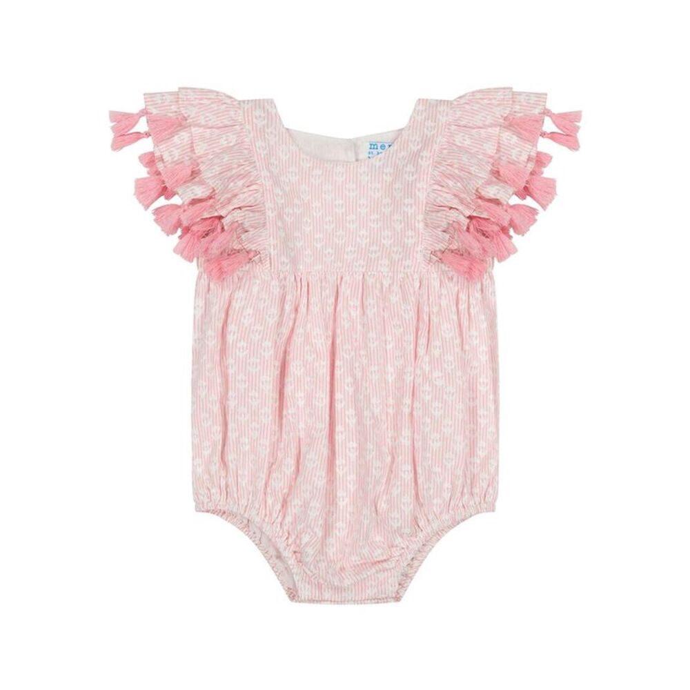 Mer St. Barth Anna Romper, Pink